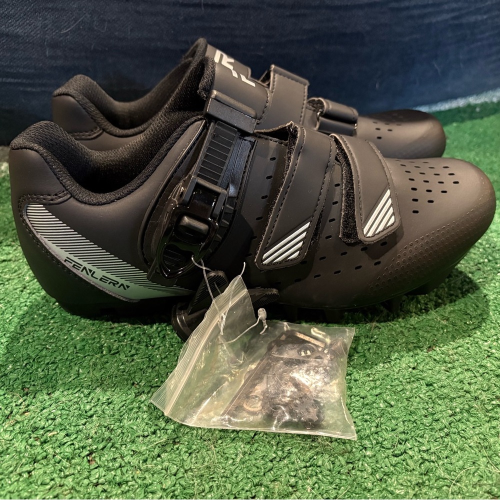 Fenlern Men's Black Cycling Shoes size EUR 41